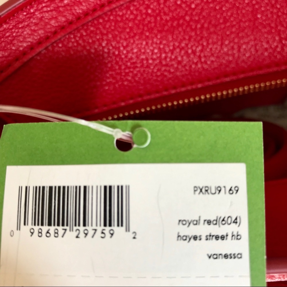 Kate spade Royal Red Vanessa hayes Street HB - Picture 6 of 8